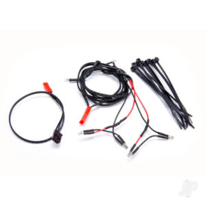 LED light harness / power harness / zip ties (9) (fits #9311 body)