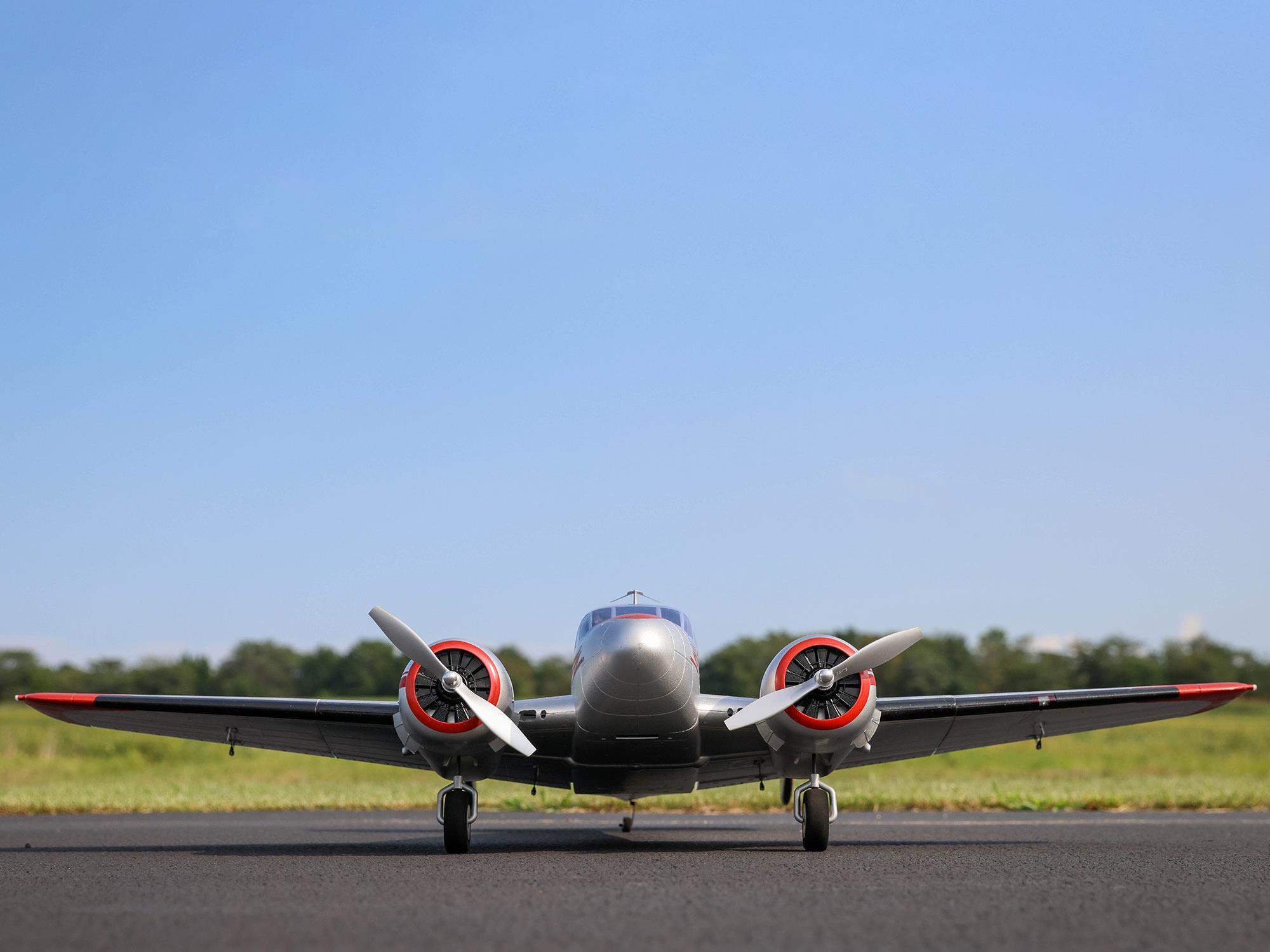 E-Flite Beechcraft D18 1.5m BNF Basic