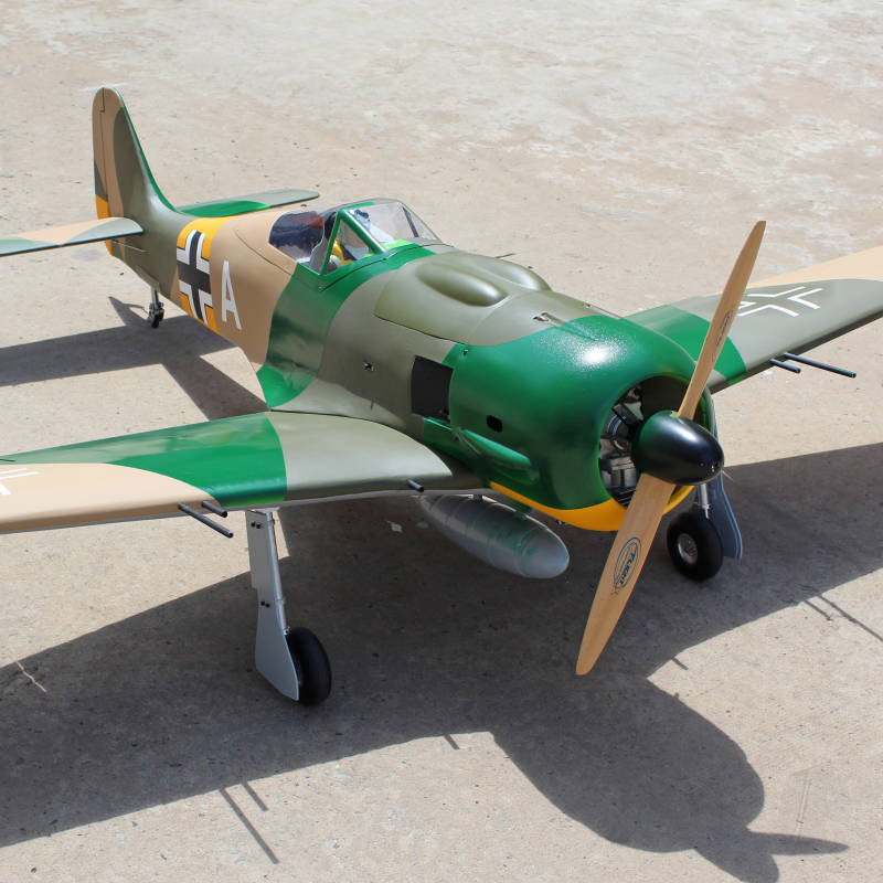 Seagull Focke-Wulf FW-190 (33-50CC) 2.03M (80IN) with electric retracts SEA257NG