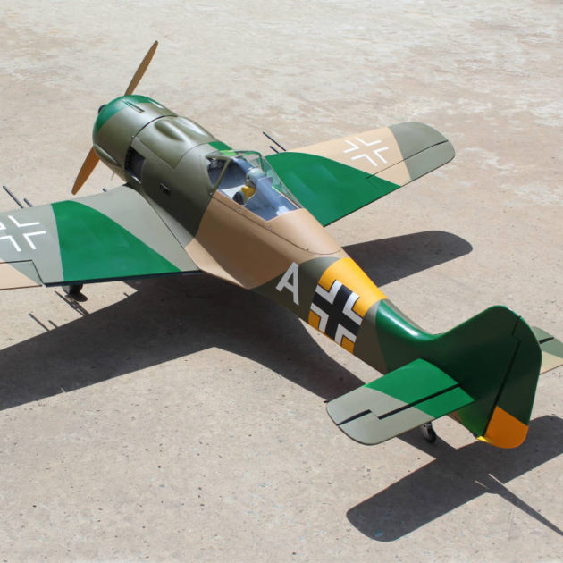 Seagull Focke-Wulf FW-190 (33-50CC) 2.03M (80IN) with electric retracts SEA257NG