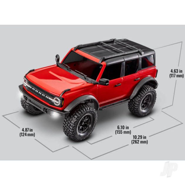 Traxxas TRX-4M Ford Bronco 1/18 RTR 4x4 Trail Truck - Black