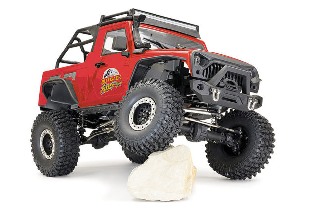 FTX Outback Fury 2.0 4x4 RTR Trail Crawler - RED