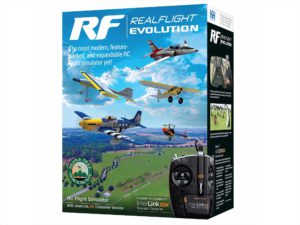 REALFLIGHT EVOLUTION RC FLIGHT SIMULATOR WITH INTERLINK DX CONTROLLER A-RFL2000