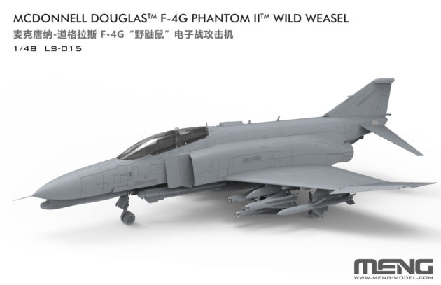 Meng MCDONNELL DOUGLAS F-4G PHANTOM WILD WEASEL 1:48