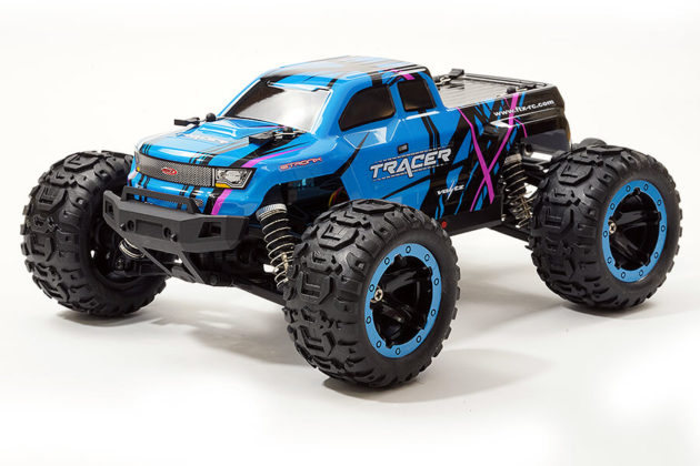 FTX TRACER BRUSHLESS 1/16 4WD MONSTER TRUCK RTR - BLUE