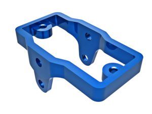 Traxxas TRX-4M Aluminium Servo Mount - Blue