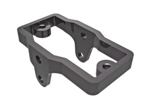 Traxxas TRX-4M Aluminium Servo Mount - Grey Anodised
