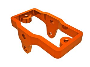 Traxxas TRX-4M Aluminium Servo Mount - Orange