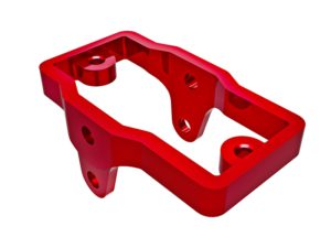 Traxxas TRX-4M Aluminium Servo Mount - Red