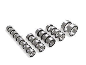 Traxxas TRX-4M Complete Black Rubber Sealed Ball Bearing Set