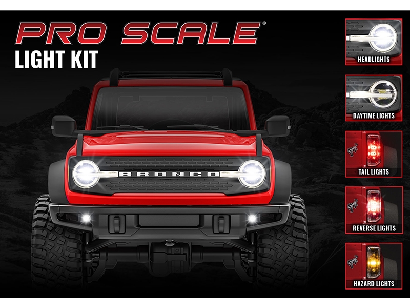 Traxxas TRX-4M Pro Scale Light Set - Bronco - Image 3