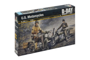 Italeri US MOTORCYCLES WW2 D DAY 1:35 322