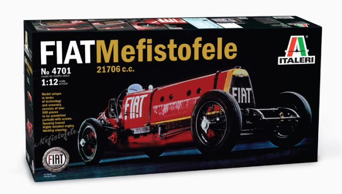 Italeri FIAT MEFISTOFELE 21706 c.c. 1/12 4701
