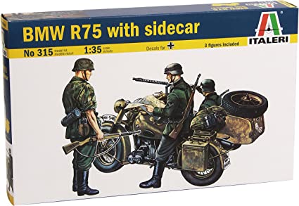 Italeri BMW R75 with sidecar 1:35 315