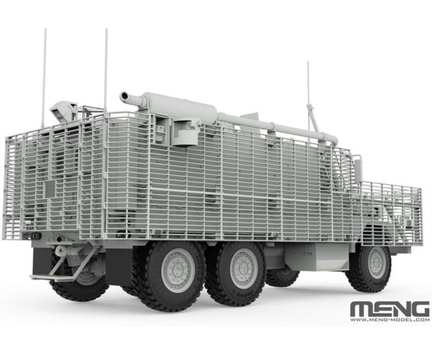 Meng British Army Mastiff 2 6x6 Wheeled Protected Patrol Vehicle 1/35