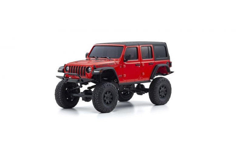 Kyosho Mini-Z 4X4 MX-01 Jeep Wrangler Rubicon Firecracker Red (KT531P) - Image 3