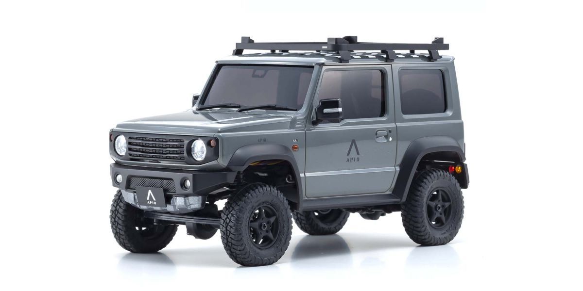 Kyosho Mini-Z 4X4 MX-01 Suzuki Jimny Sierra Apio TS4 Gray (KT531P) - Image 9