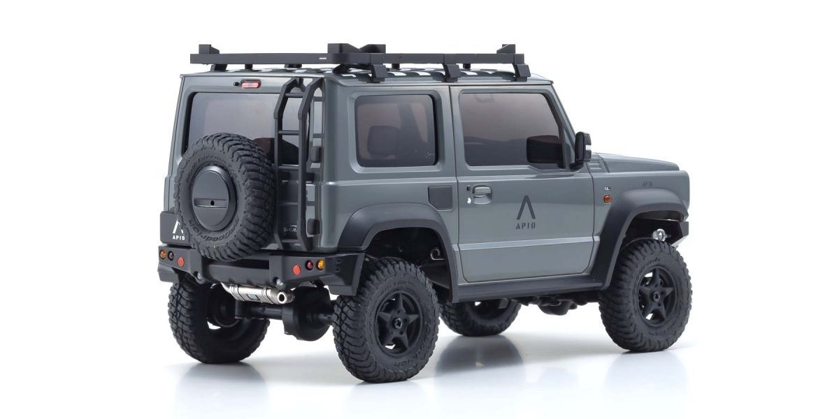 Kyosho Mini-Z 4X4 MX-01 Suzuki Jimny Sierra Apio TS4 Gray (KT531P) - Image 8