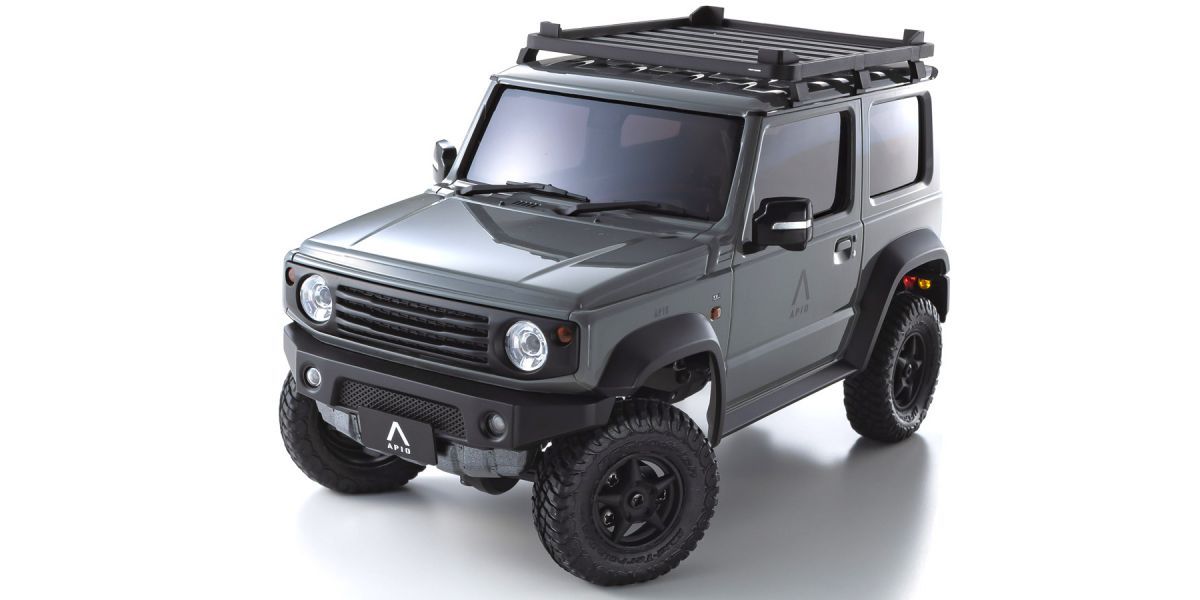 Kyosho Mini-Z 4X4 MX-01 Suzuki Jimny Sierra Apio TS4 Gray (KT531P) - Image 4