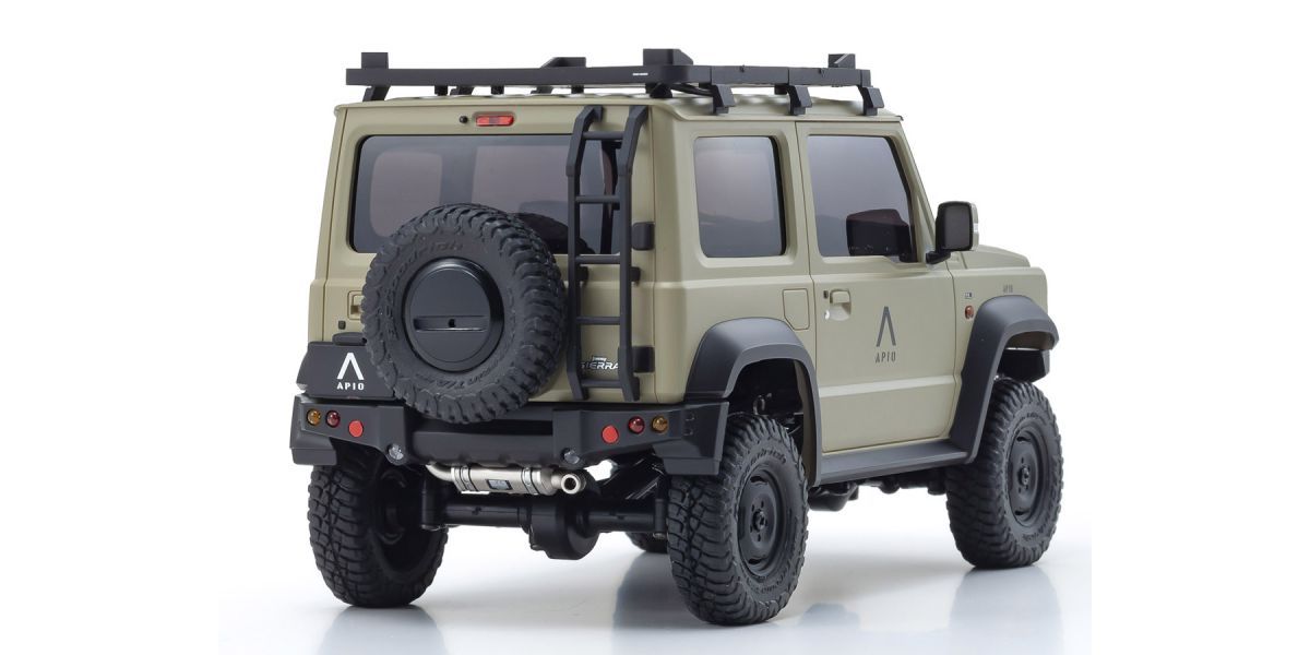 Kyosho Mini-Z 4X4 MX-01 Suzuki Jimny Sierra Apio TS4 Khaki (KT531P) - Image 7