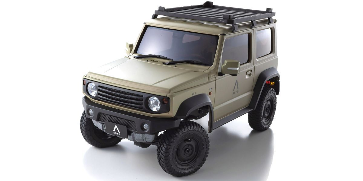 Kyosho Mini-Z 4X4 MX-01 Suzuki Jimny Sierra Apio TS4 Khaki (KT531P) - Image 3