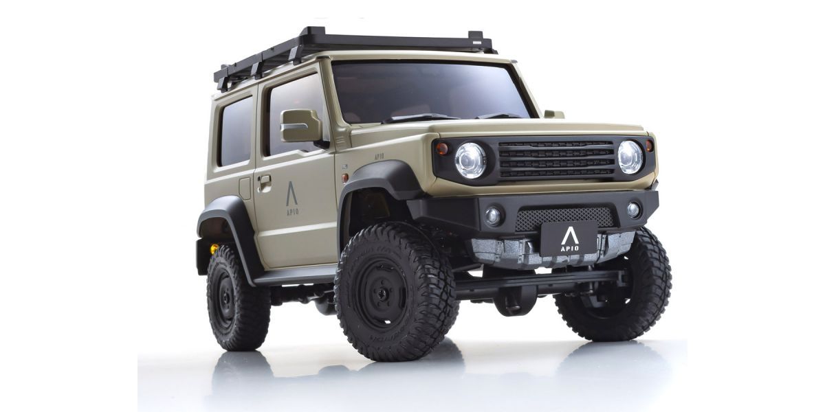 Kyosho Mini-Z 4X4 MX-01 Suzuki Jimny Sierra Apio TS4 Khaki (KT531P) - Image 2