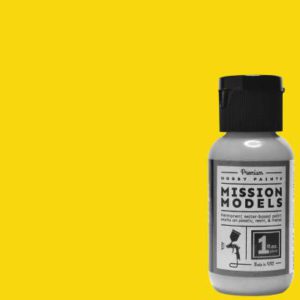 Mission Models Farm Tractor Yellow, 1oz