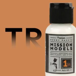 Mission Models Transparent Light Rust, 1oz