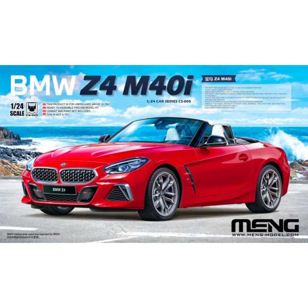 Meng Model BMW Z4 M40i CS-005 1/24