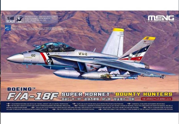 MENG MODELS 1/48 US NAVY Boeing F/A-18F Super Hornet MNGLS-016