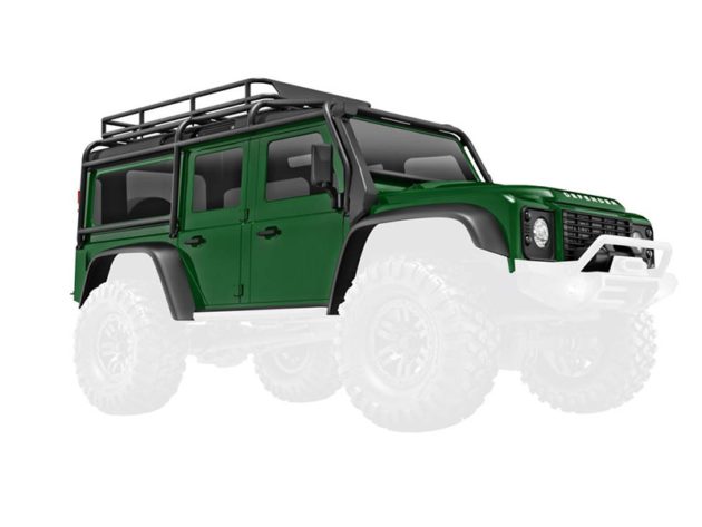Traxxas Land Rover Defender Body Complete - Green