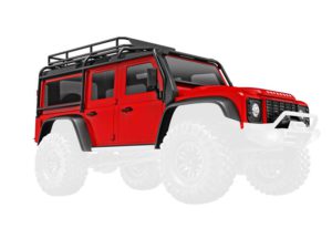 Traxxas Land Rover Defender Body Complete - Red