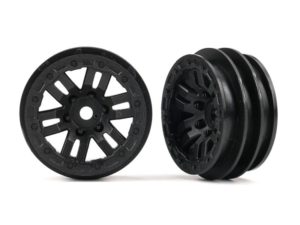 Traxxas TRX-4M 1.0in Wheels (Black) (2)