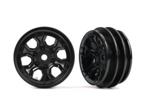 Traxxas TRX-4M 1.0in Wheels (Black) (2)