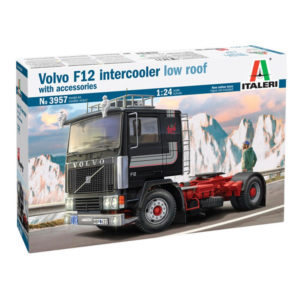Italeri 3957 Volvo F-12 Intercooler (Low Roof) W/Accessories 1:24