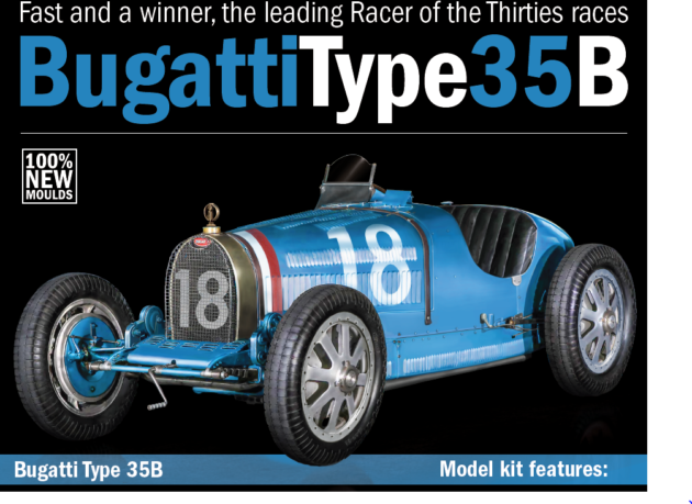 Italeri Bugatti Type 35B1/12 4710