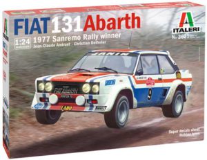 Italeri Fiat 131 Abarth San Remo Winner 1977 1/24 3621