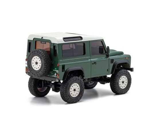 Kyosho Mini-Z 4X4 MX-01 Land-Rover Defender 90 Coniston Green (KT531P) - Image 3