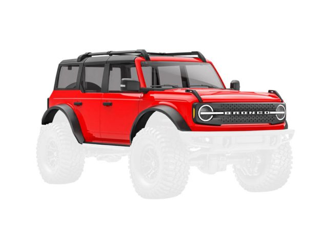 Traxxas TRX-4M Complete Ford Bronco 2021 Body - Red