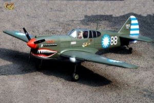 VQ CURTISS P-40 'FLYING TIGERS' 61.8IN VQA022C