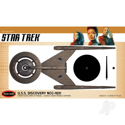 Polar Lights Star Trek Discovery U.S.S. Discovery Prebuilt Display Model 2T 1:2500 POL979M
