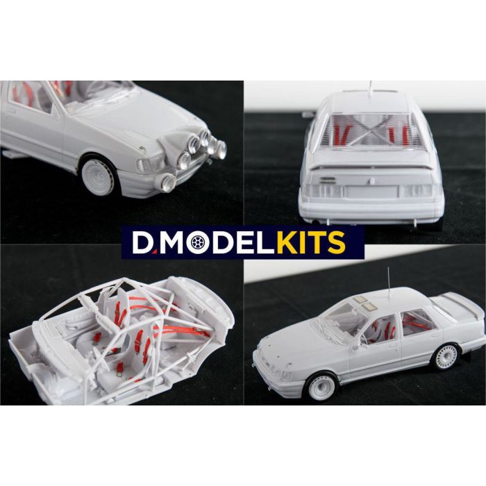 DM Model Kits Ford Sierra Cosworth 4×4 Gr. A 1/24 DMK001 - Image 3