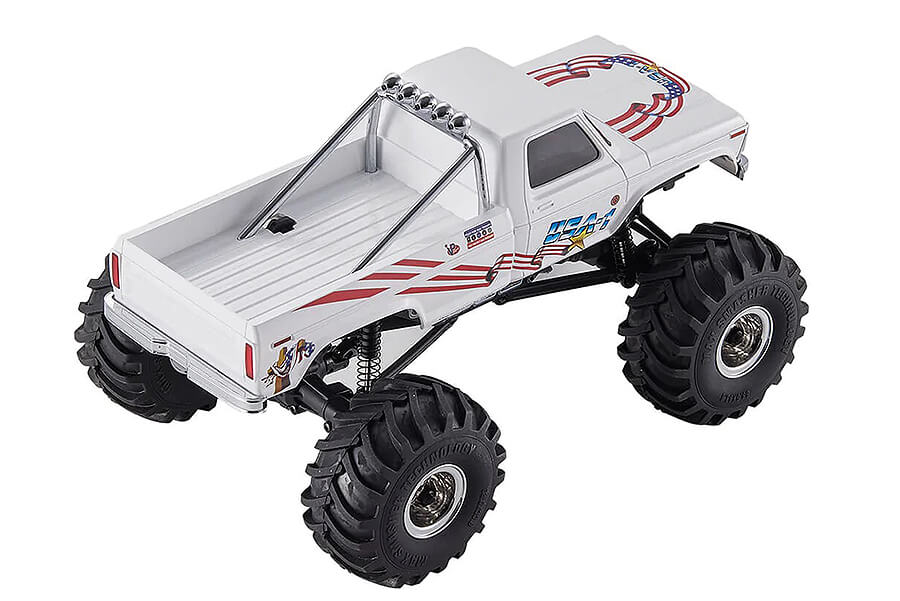 FMS FCX24 MAX Smasher 4WD RTR - White 1/24