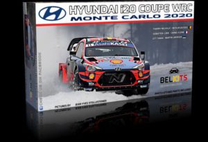 BEL021 HYUNDAI i20 COUPE WRC MONTE CARLO 2020 Loeb