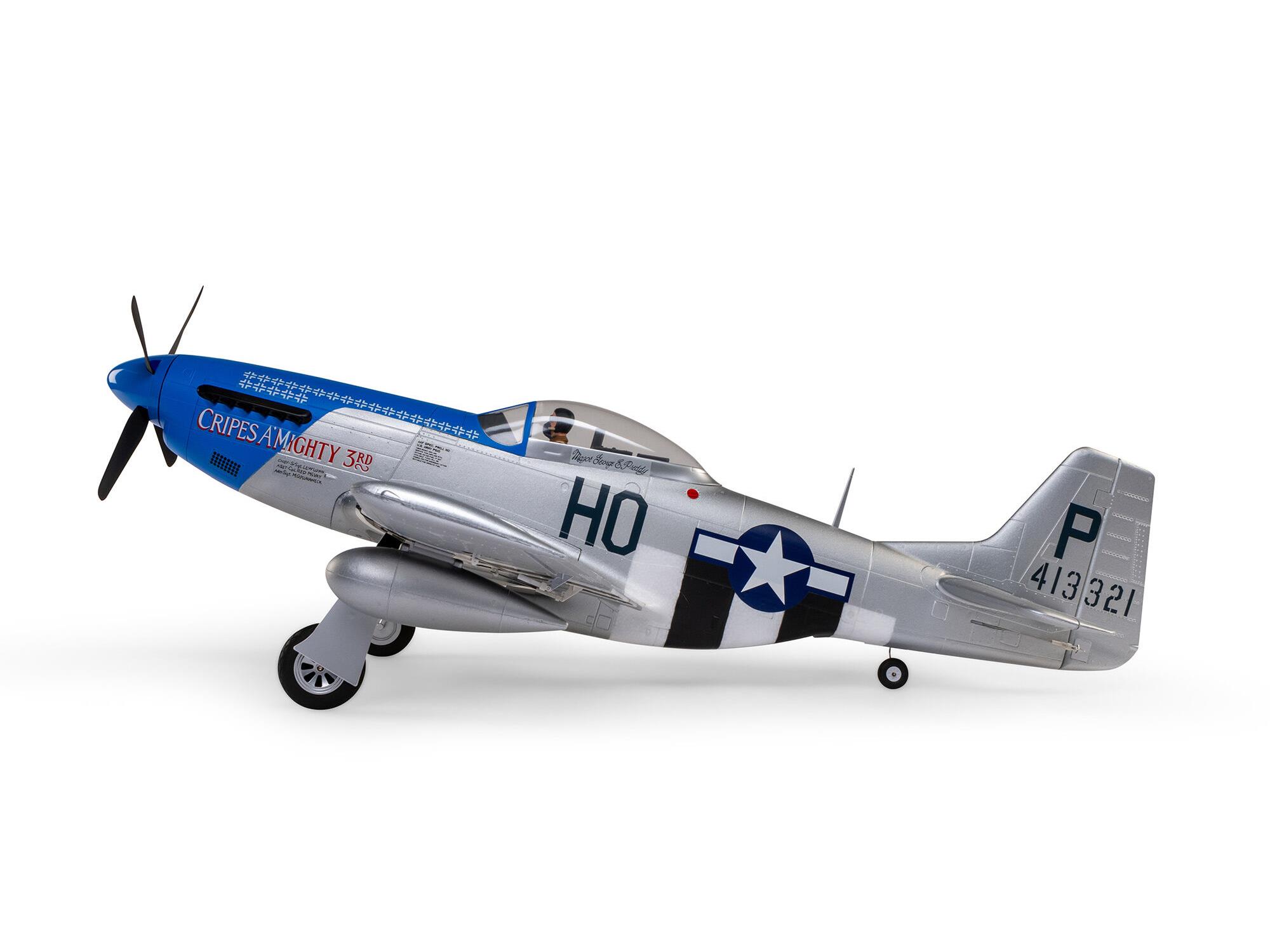 E-FLITE P-51D MUSTANG 1.2M BNF BASIC A-EFL089500