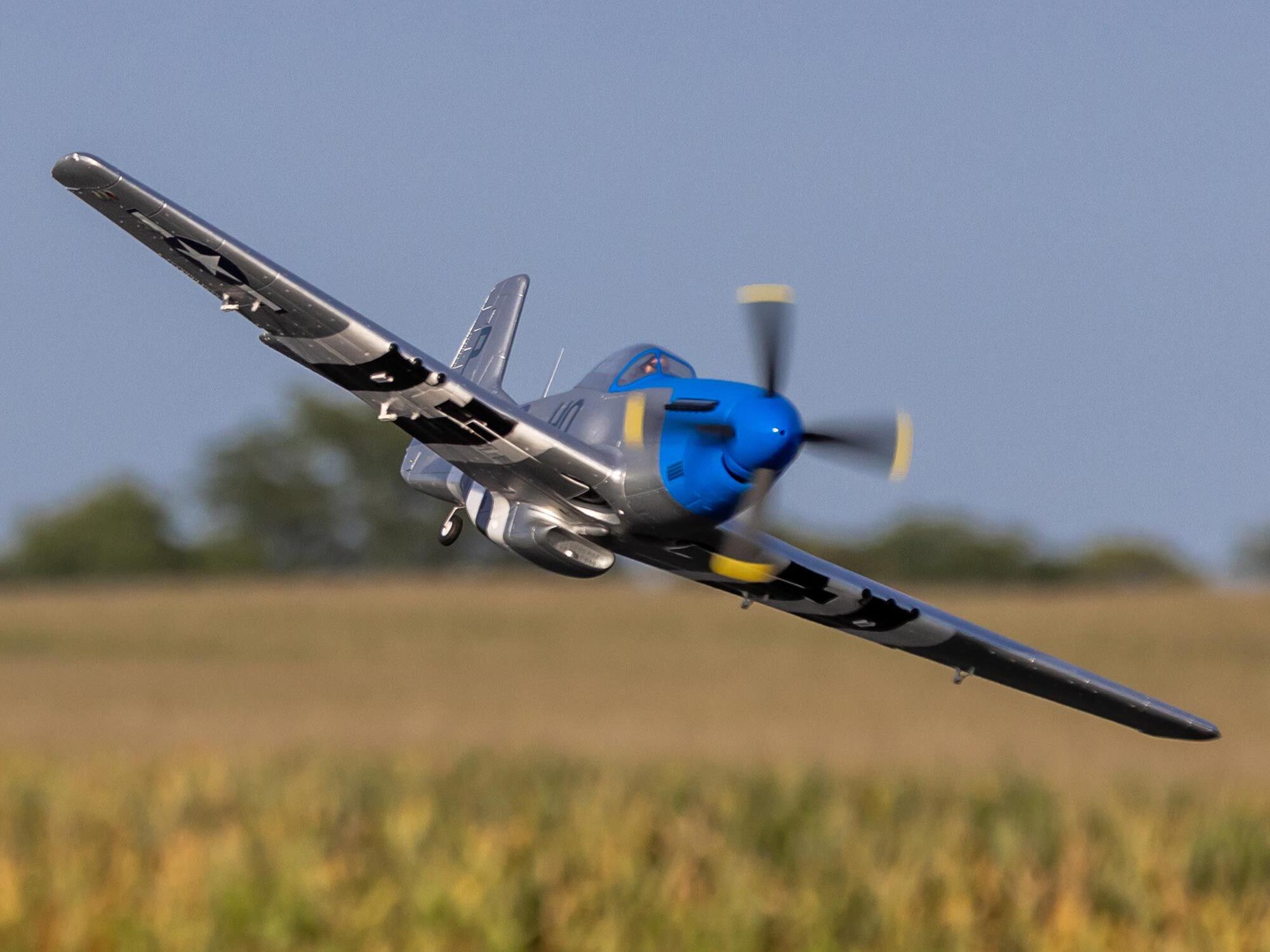 E-FLITE P-51D MUSTANG 1.2M BNF BASIC A-EFL089500
