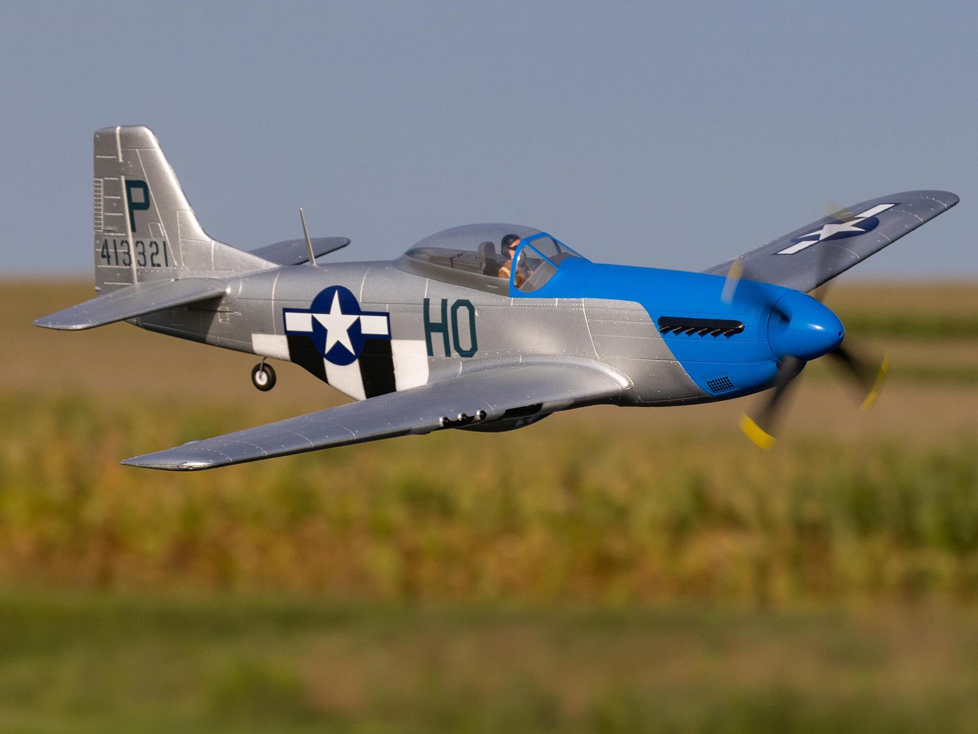 E-FLITE P-51D MUSTANG 1.2M BNF BASIC A-EFL089500