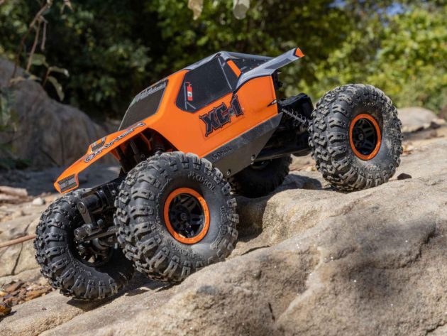 AXIAL 1/24 AX24 XC-1 4WS CRAWLER BRUSHED RTR Orange C-AXI00003T2