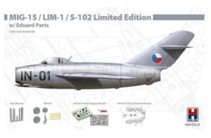 Hobby 2000 MiG-15/LIM-1/S-102 W/Eduard Parts Ltd Edition 1/48 48005LE