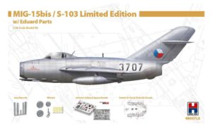 Hobby 2000 MiG-15bis/S-103 W/Eduard Parts Ltd Edition 1:48 48007LE
